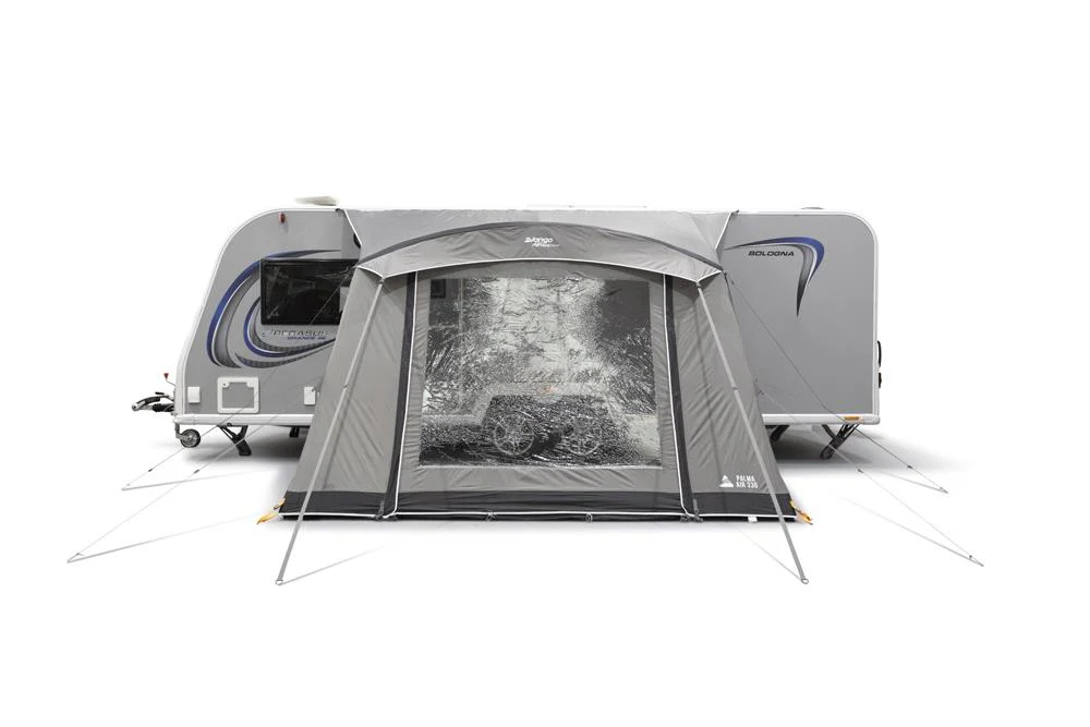 Vango Palma Air 330 Caravan Awning Inflatable Cloud Grey - Image 3