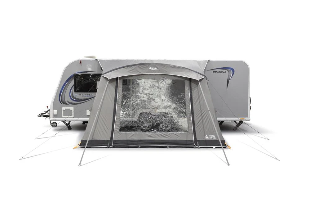 Vango Palma Air 330 Caravan Awning Inflatable Cloud Grey - Image 4