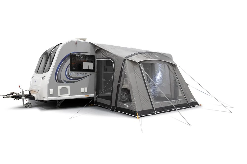 Vango Palma Air 330 Caravan Awning Inflatable Cloud Grey - Image 5