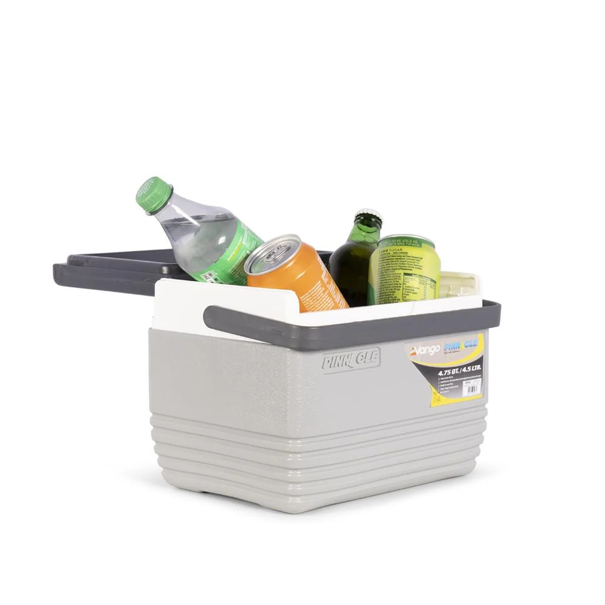Vango Pinnacle 5 Piece Camping Cool Box Set 32 4.5 Litre 2.5L Flask 2 Ice Bricks - Image 5