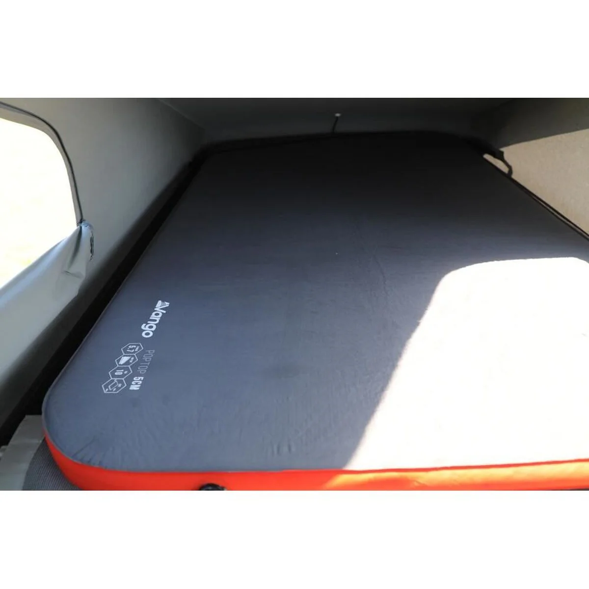 Vango PopTop 5cm 5 Double Shadow Grey Self Inflating Sleep Mat - Image 5