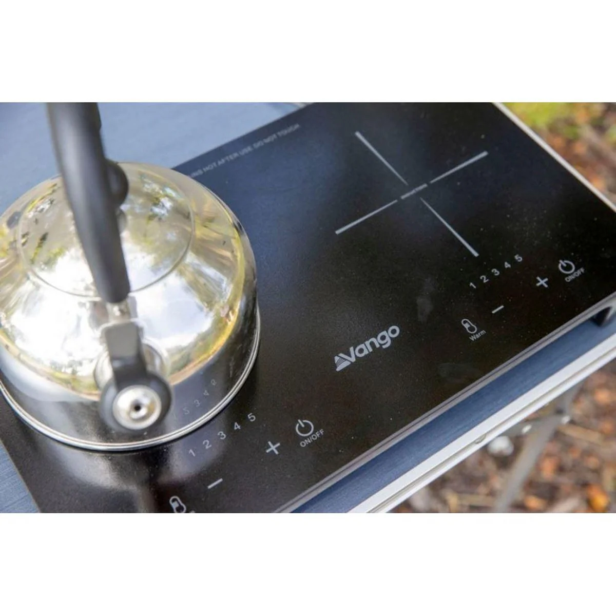 Vango Sizzle Double Induction Hob Camping Campervan Caravan Motorhome Stove - Image 2