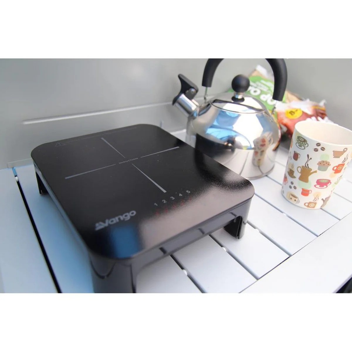 Vango Sizzle Induction Hob Single Portable Outdoor Camping Caravan & Motorhome - Image 3