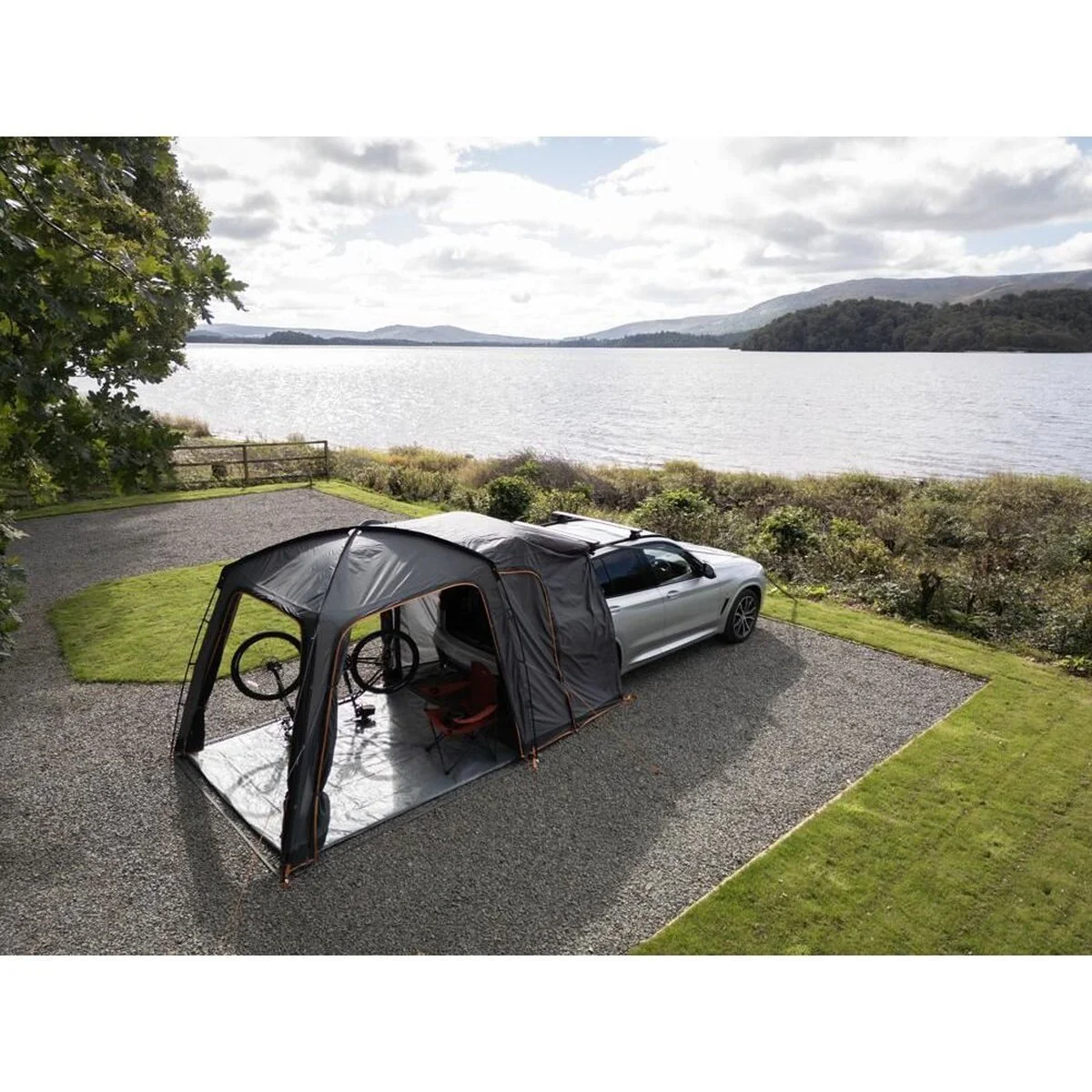 Vango Tailgate Hub II Low Drive Away Awning Low Smoke - Image 6