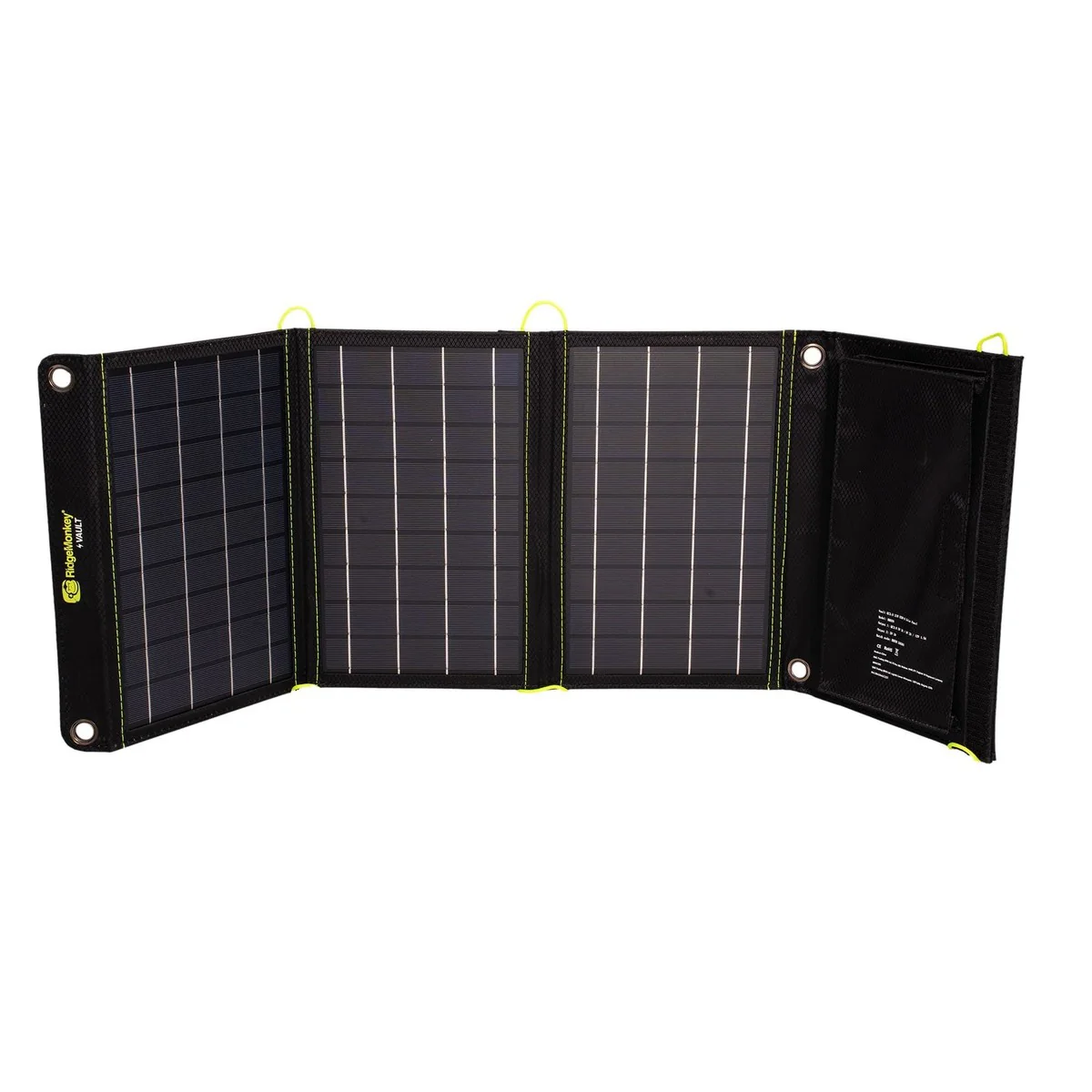 RidgeMonkey Vault QC3.0 USB-A 21W Solar Panel - Image 3