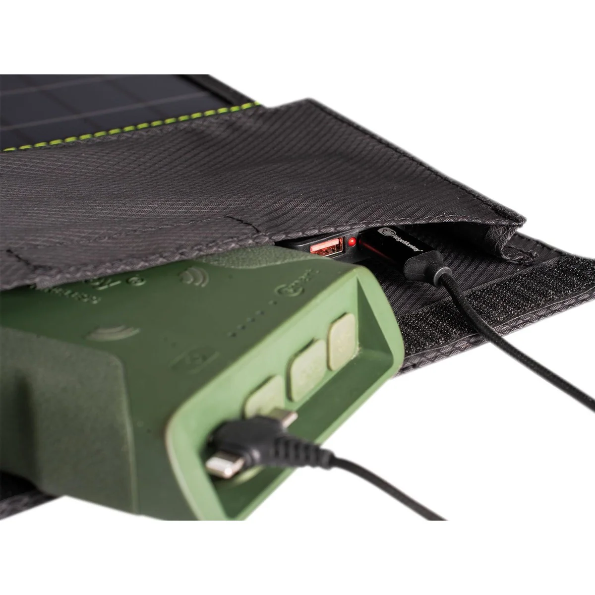 RidgeMonkey Vault QC3.0 USB-A 21W Solar Panel - Image 9