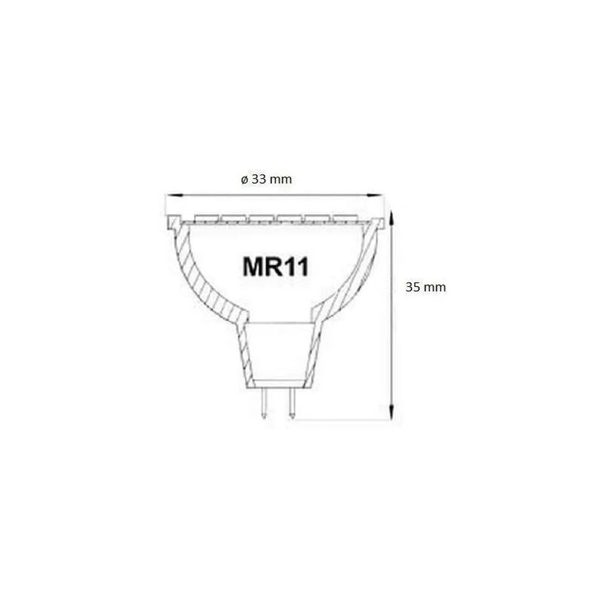 Vechline Led G4 Mr11 3Smd 25W Bulb A0001143 - Image 3