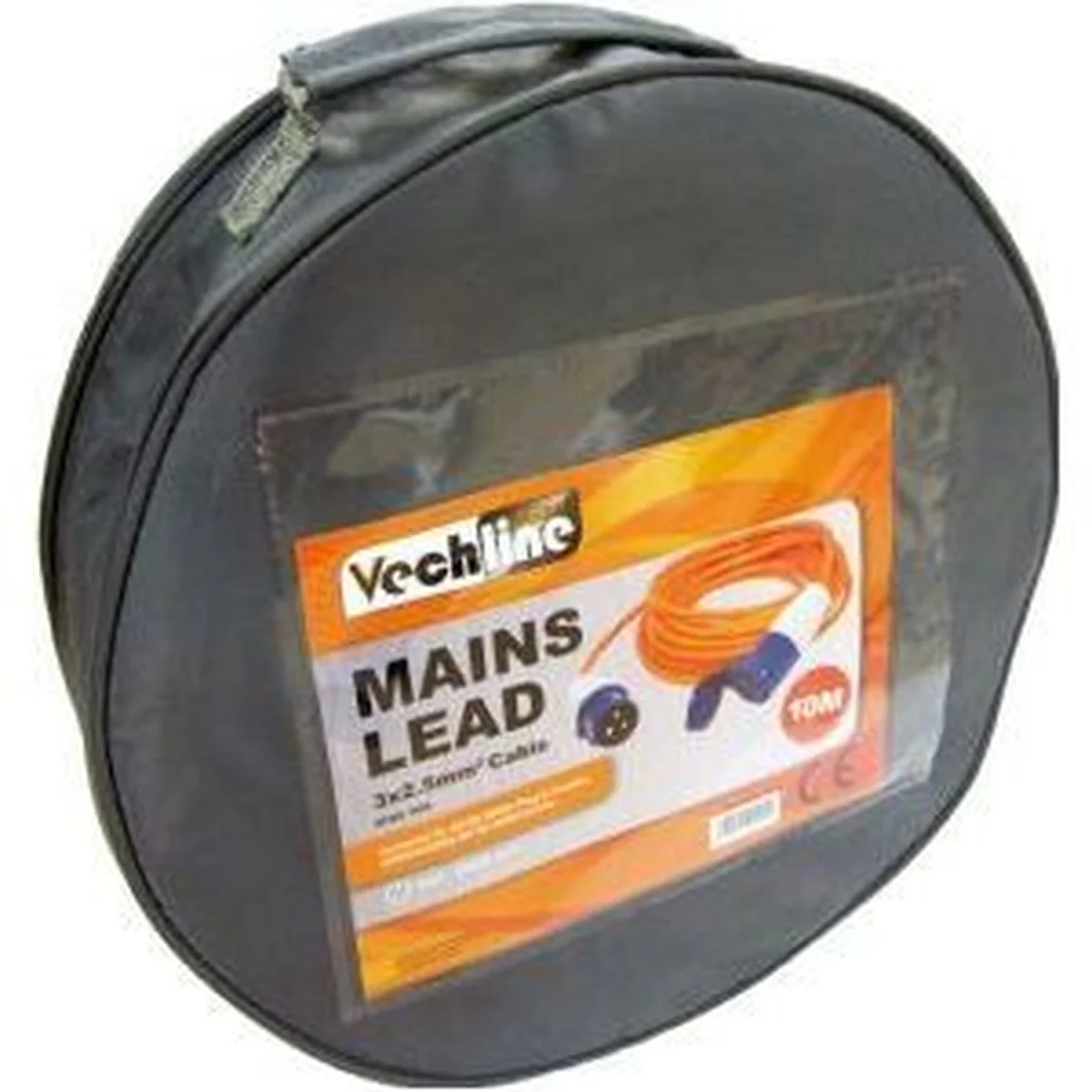 Vechline Mains Extension Lead 10M/Zipped Carry Bag QQ016161A