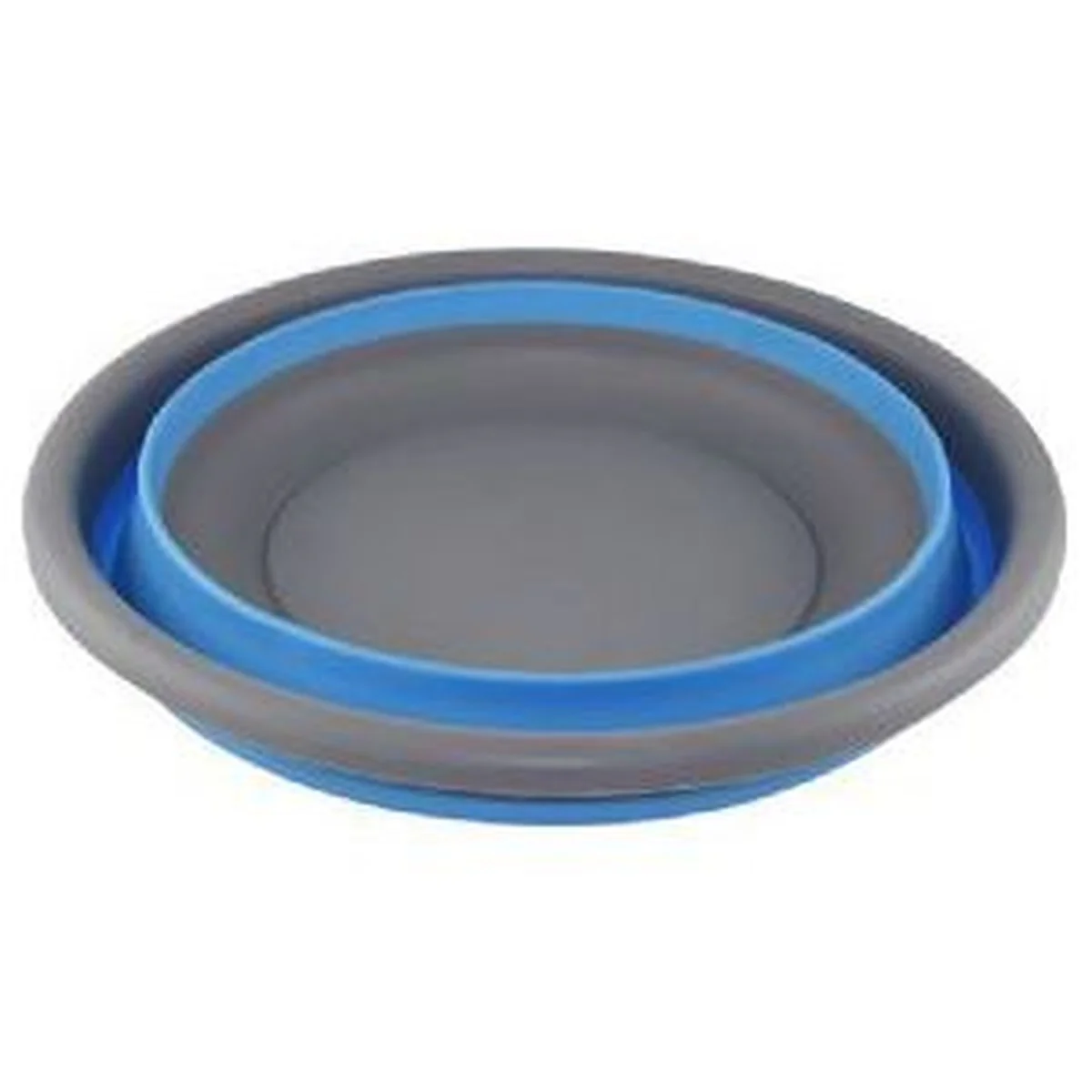 Via Mondo Washing Up Bowl Foldable 9Ltr Round Blue/Grey 1165186 - Image 2