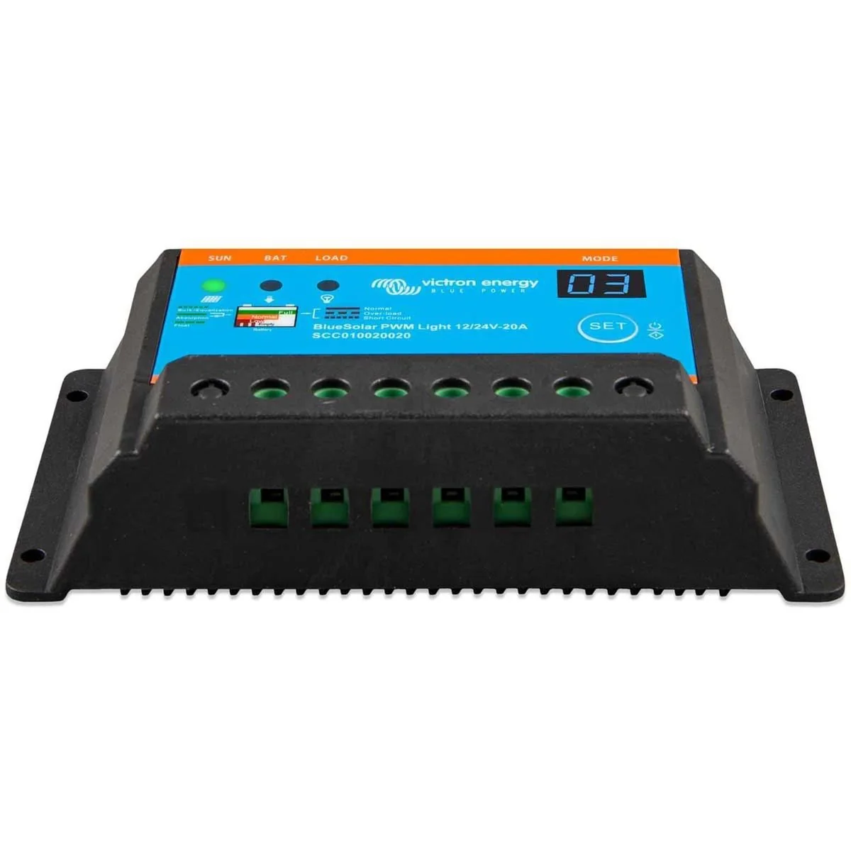 Victron Energy BlueSolar PWM Light Charge Controller (12V / 24V / 20A) - Image 3