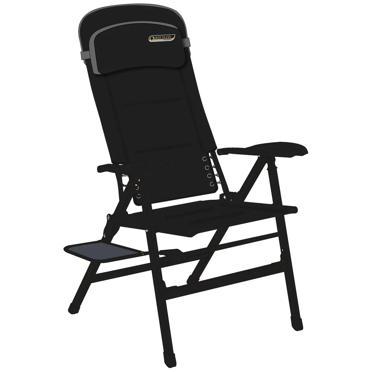 Vienna Pro Comfort chair with side table F1362 - Image 4