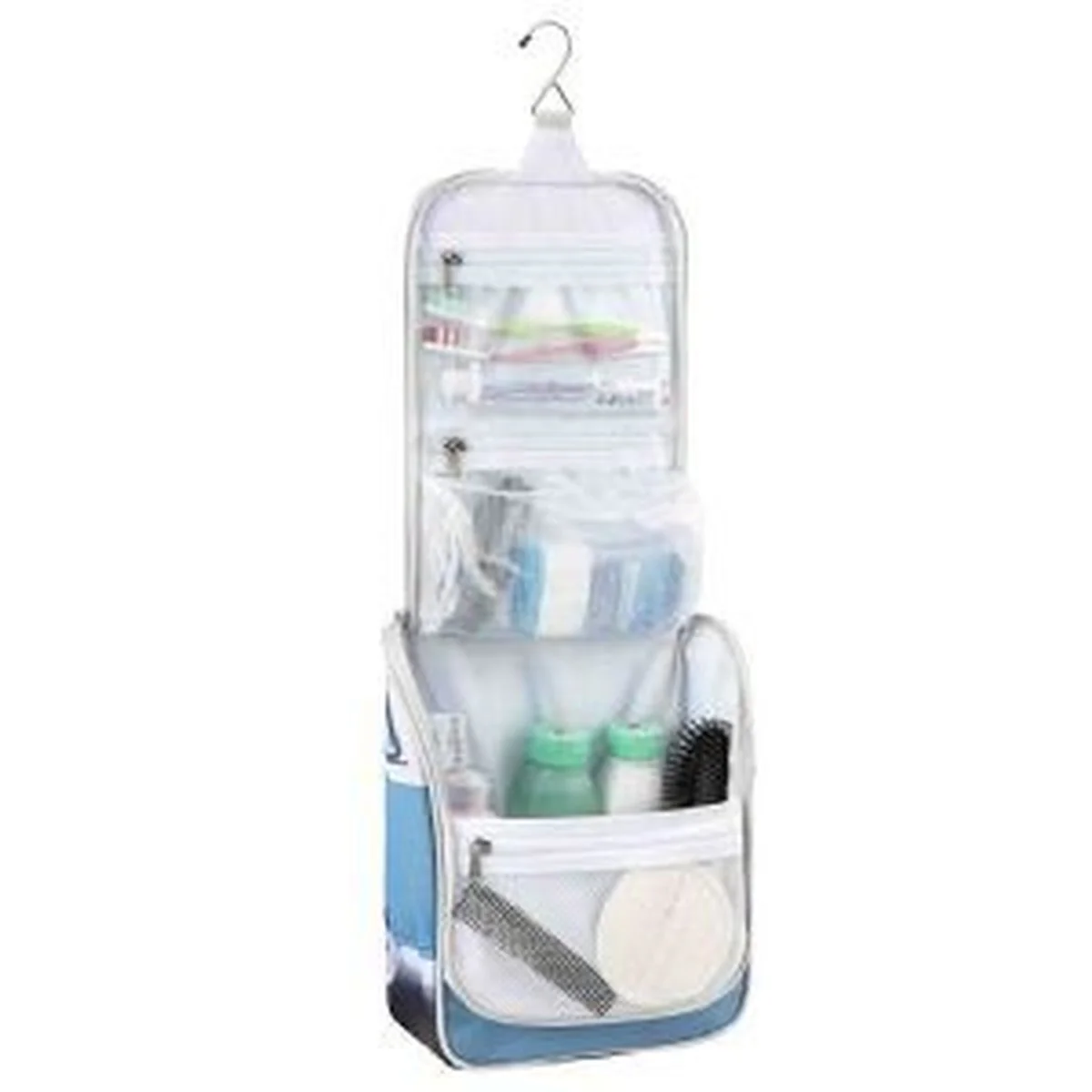 Vw Hanging Travel Toiletry Bag Blue OL0198-BL - Image 2