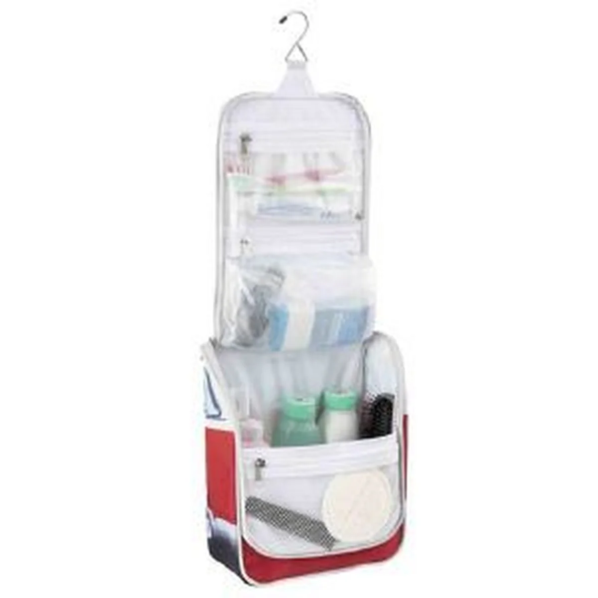 Vw Hanging Travel Toiletry Bag Rd OL0198-RD - Image 2