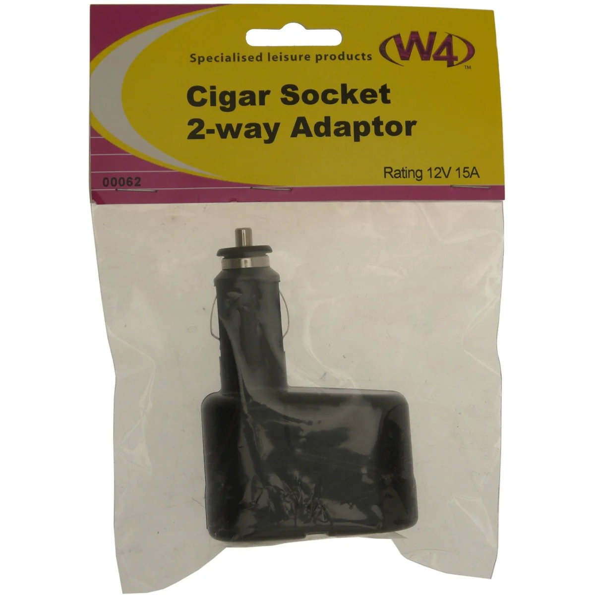 W4 2-Way Cigar/Socket Adaptor 00062