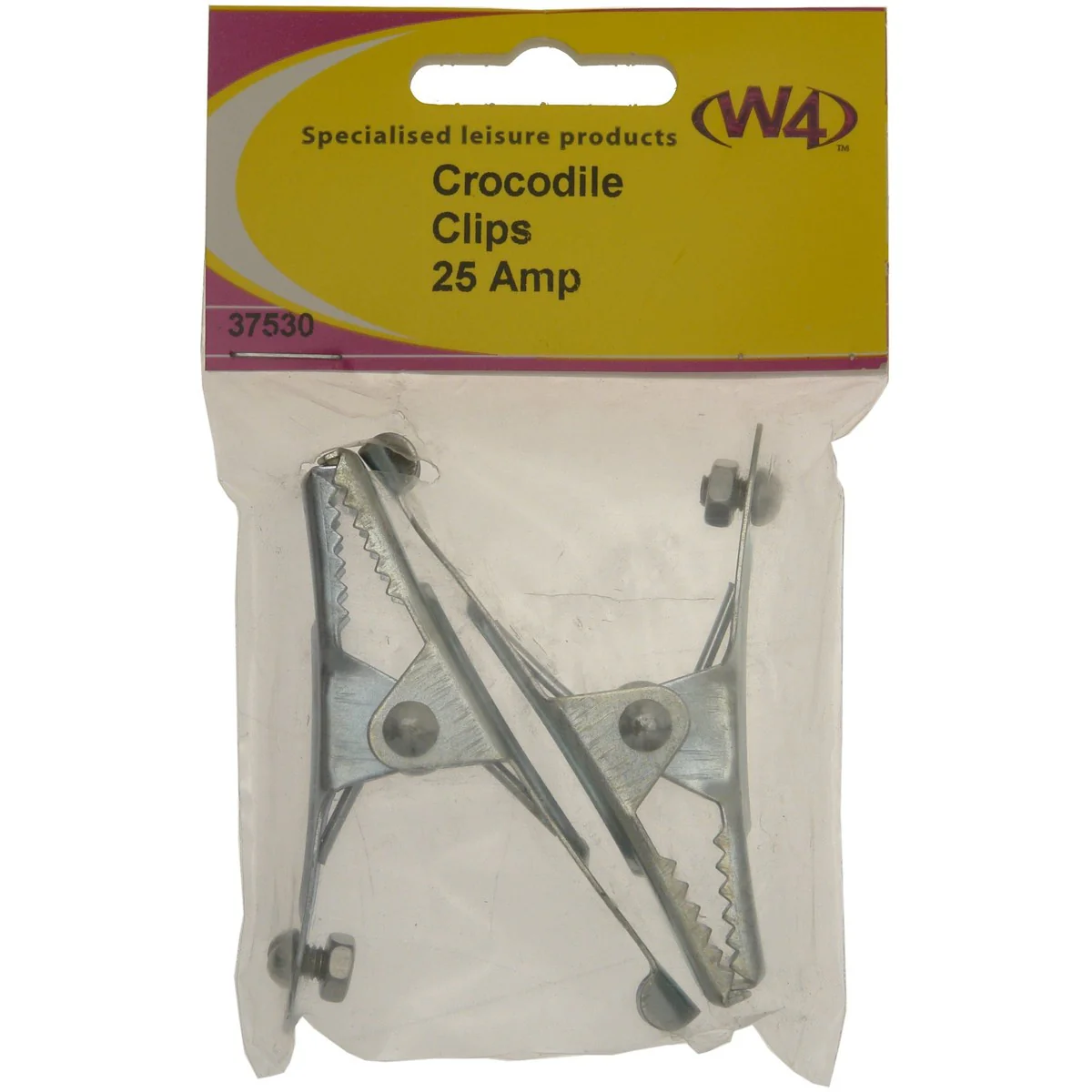 W4 Crocodile Clips 25A (2) 37530 - Image 2