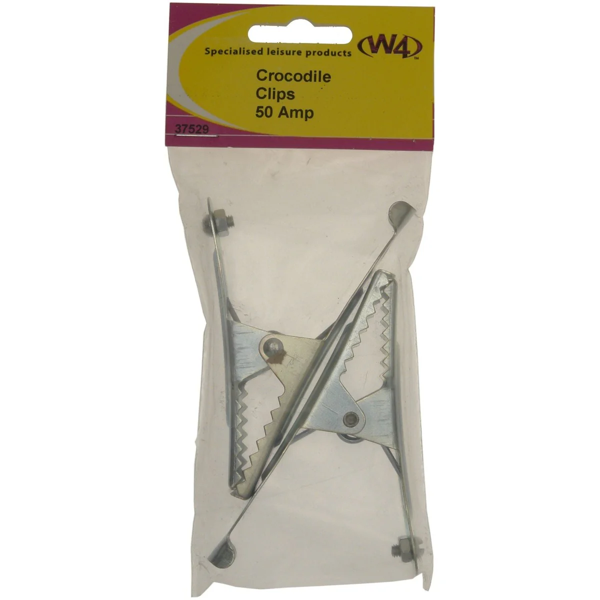W4 Crocodile Clips 50A (2) 37529 - Image 2