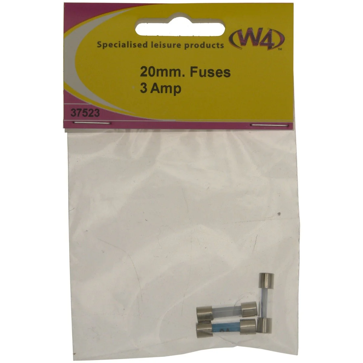 W4 Fuse 3A 20Mm X 5Mm (3) 37523