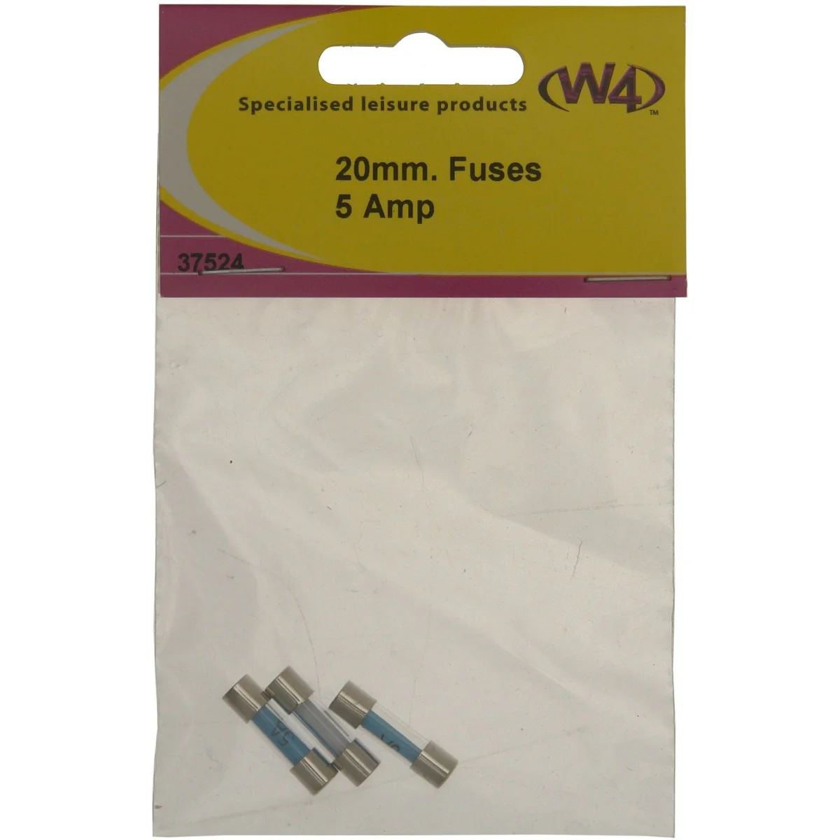 W4 Fuse 5A 32Mm (3) 37520