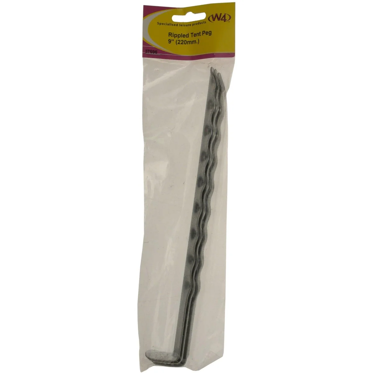 W4 Rippled angled tent peg 8in 37696 - Image 2