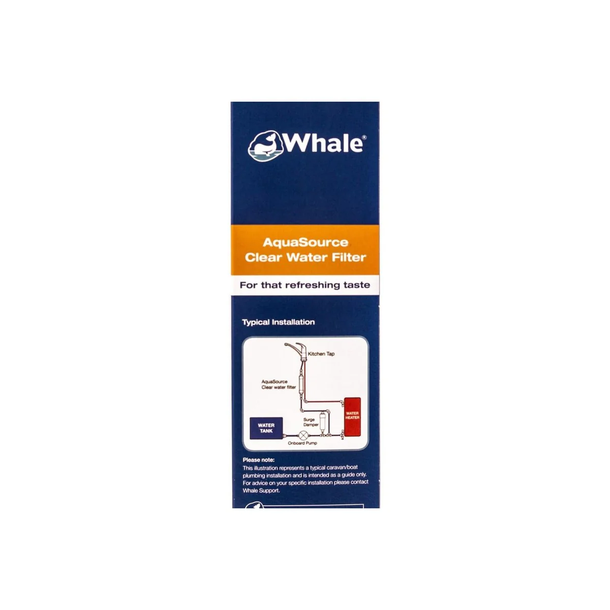 Whale Aqua Source Clear Water Filter 12mm Caravan Boat Motorhome WF1230 - Image 5