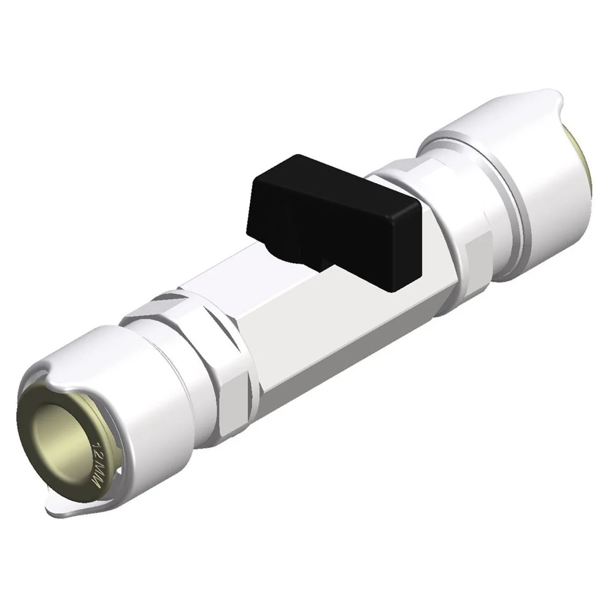 Whale Shut Off Valve 12mm for Caravan & Motorhome Plumbing