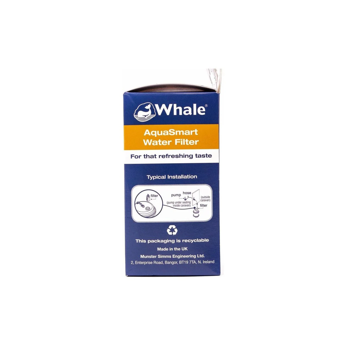 Whale WF3000 Replacement AquaSmart Carbon Water Filter Motorhome Caravan Boat - Image 3