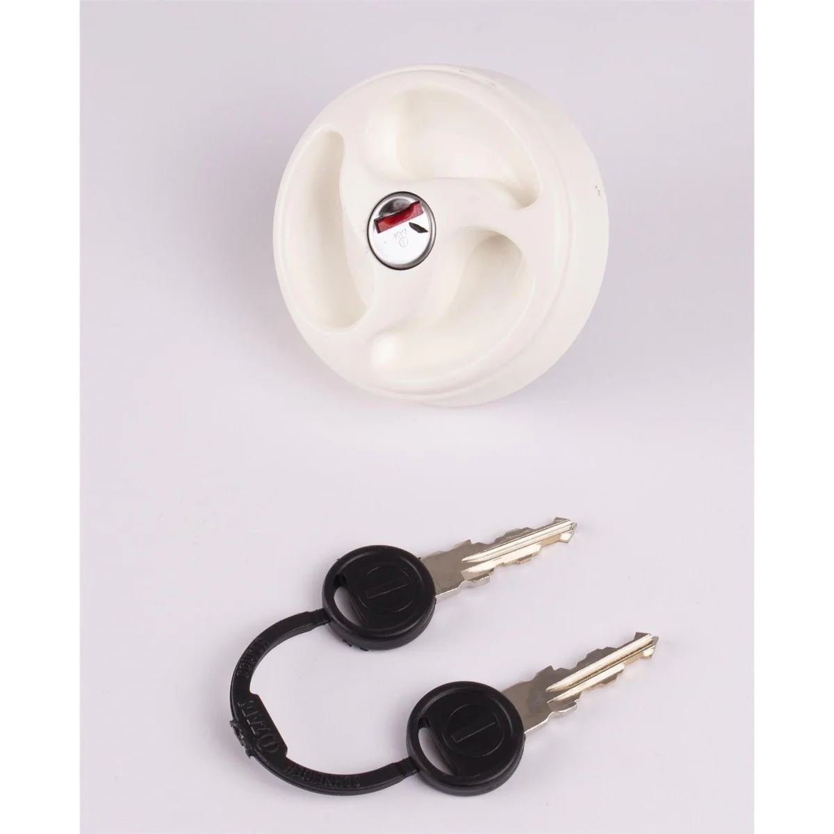 White Lockable Water Tank Filler Cap with Keys ES2250 Caravan / Motorhome / Boat - Image 5