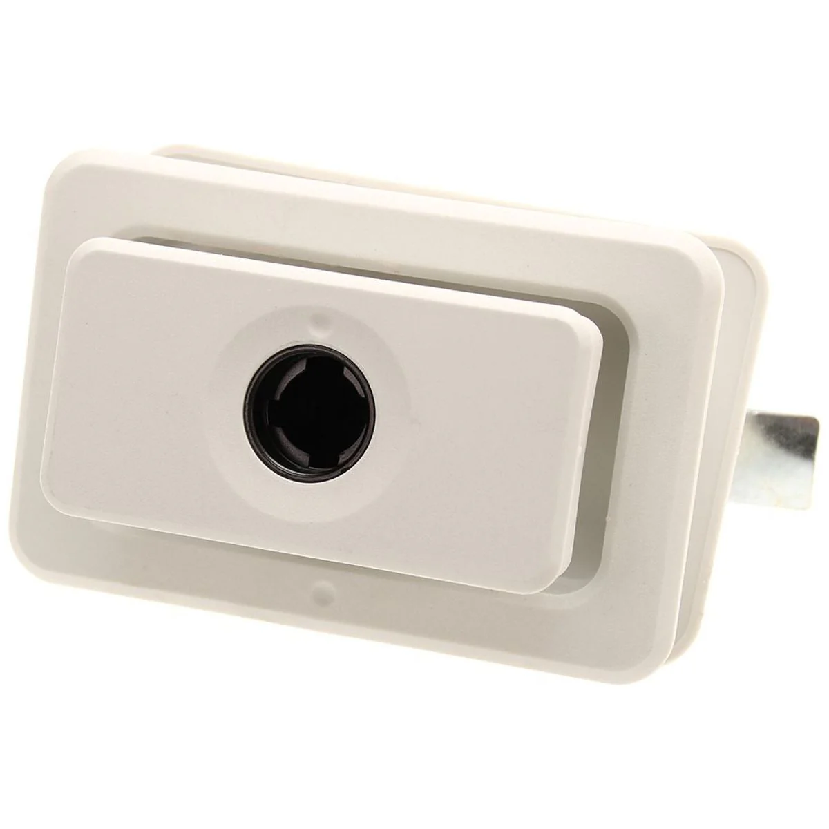 White Quadro Rotary Lock for STS/Zadi Barrels for Caravan/Motorhomes