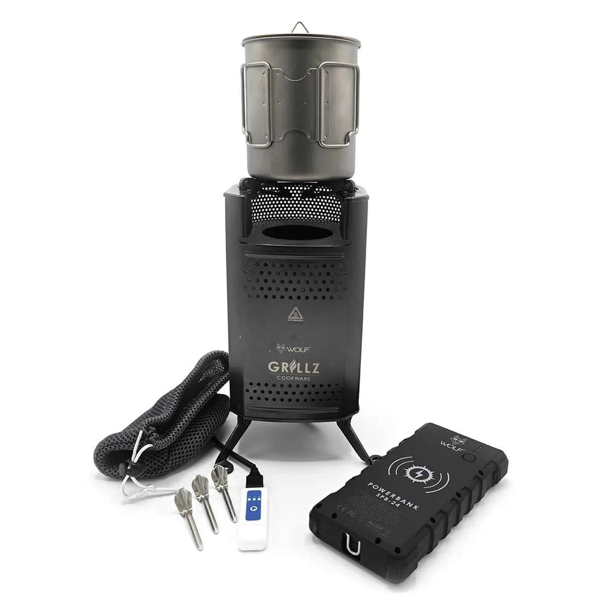 Wolf Outdoors Grillz Biomaster Stove with EVA Storage Case - Image 4