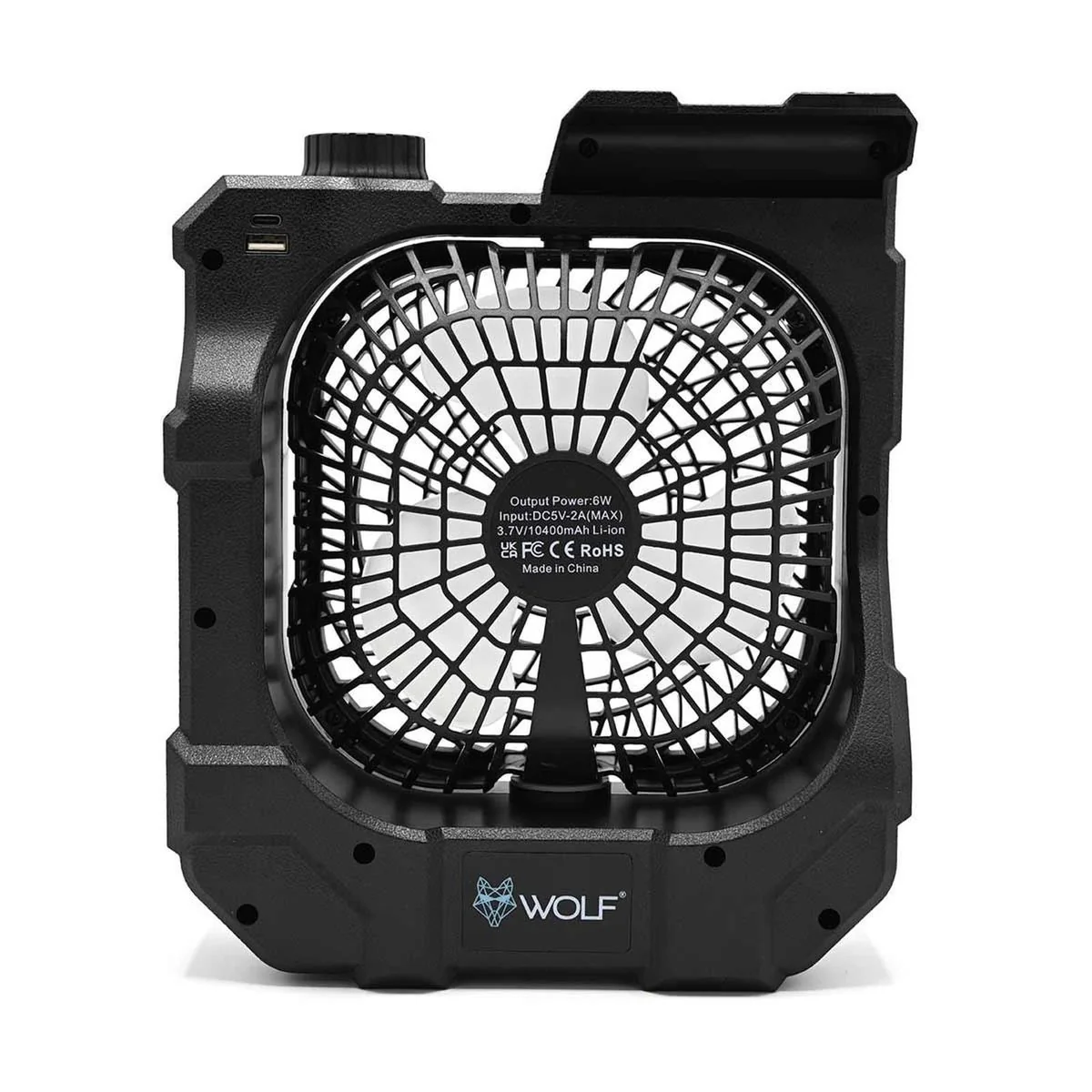 Wolf Outdoors Voltair 3 in 1 Fan, Light and Power bank - Image 6
