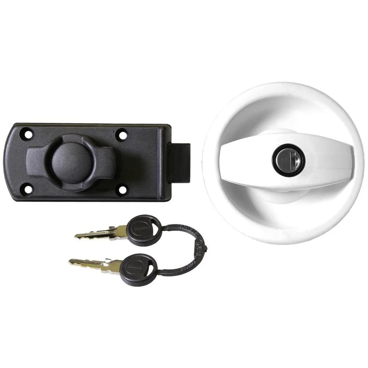Zadi Door Lock White Right Hand - Image 2